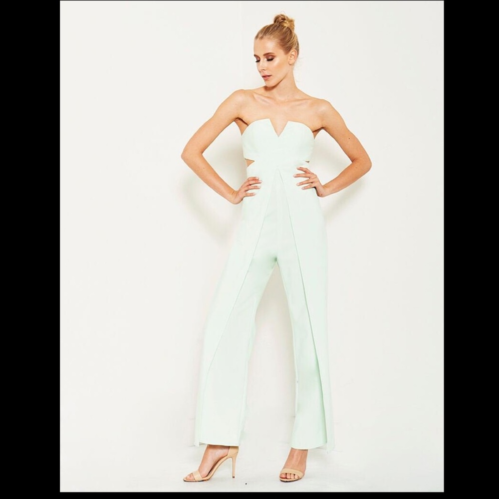 I Got Feeling Strapless Jumpsuit
